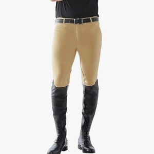 Tuffrider cotton knee patch men pants. Size 32